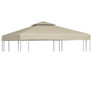 Telo di Ricambio per Gazebo 310g/mÂ² Beige 3x3mcod mxl 120941