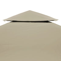 Telo di Ricambio per Gazebo 310g/mÂ² Beige 3x3mcod mxl 120941