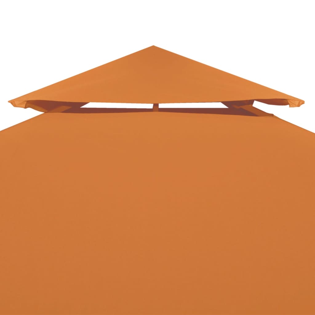 Telo di Ricambio per Gazebo 310g/mÂ² Arancione 3x3mcod mxl 120934