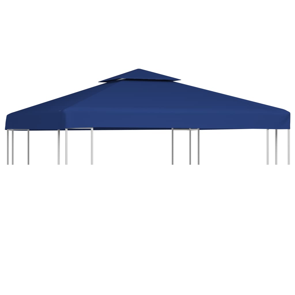 Telo di Ricambio per Gazebo 310g/mÂ² Blu Scuro 3x3m cod mxl 77801