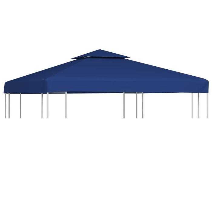 Telo di Ricambio per Gazebo 310g/mÂ² Blu Scuro 3x3m cod mxl 77801