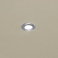Telo di Ricambio per Gazebo 310g/m² Beige 3x4m