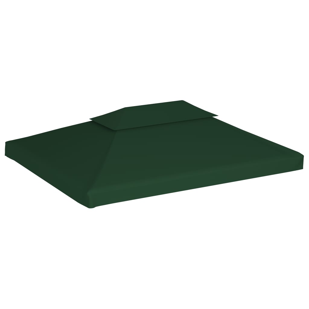 Telo di Ricambio per Gazebo 310g/mÂ² Verde 3x4mcod mxl 120904
