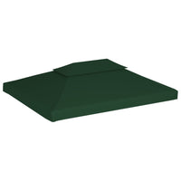 Telo di Ricambio per Gazebo 310g/mÂ² Verde 3x4mcod mxl 120904