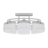 Lampada da Soffitto Paralume Ellissoidale Vetro 6 Lampadine E14cod mxl 102271
