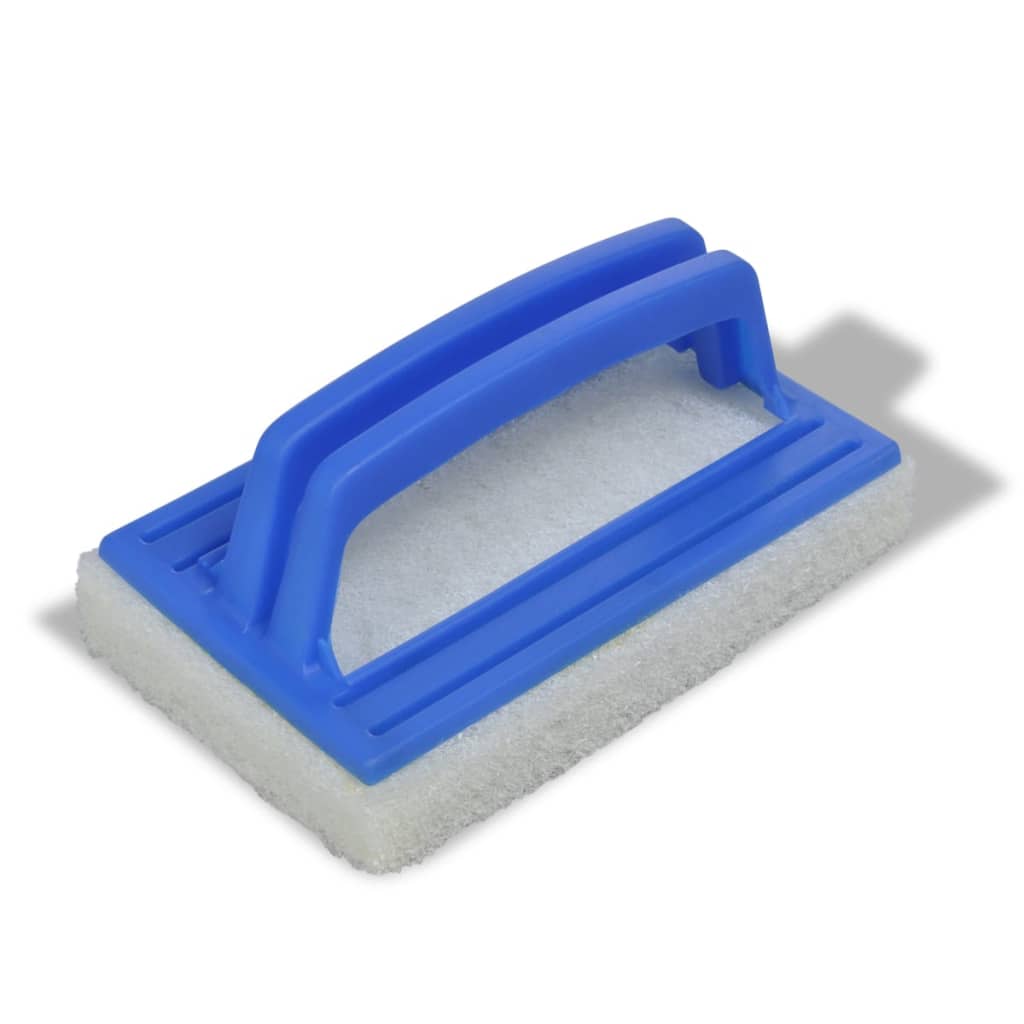 Set pulizia piscina spazzola 2 schiumatoi foglie 1 palo telescopico 90505