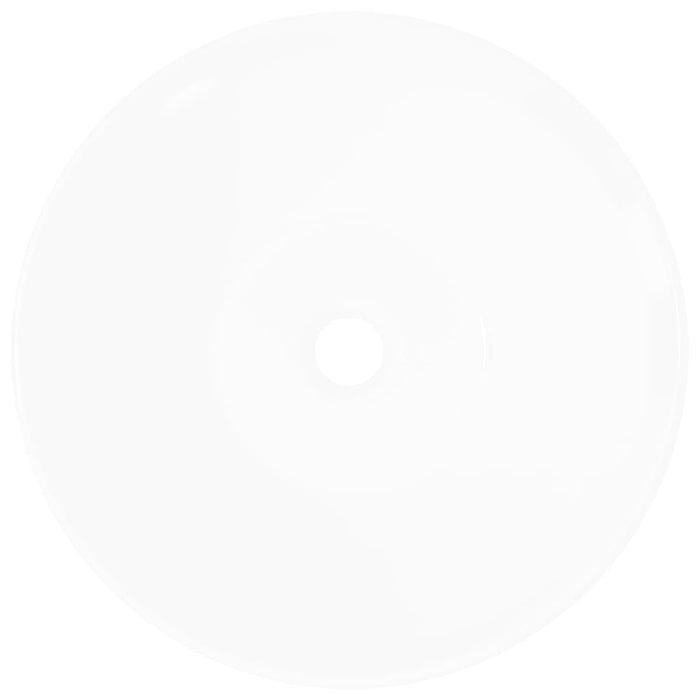 Lavabo da bagno diametro 42 cm in porcellana bianca 02_0002494