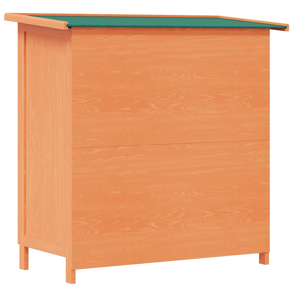 Conigliera all'Aperto Gabbia Piccoli Animali 4 Porte Legno 170159