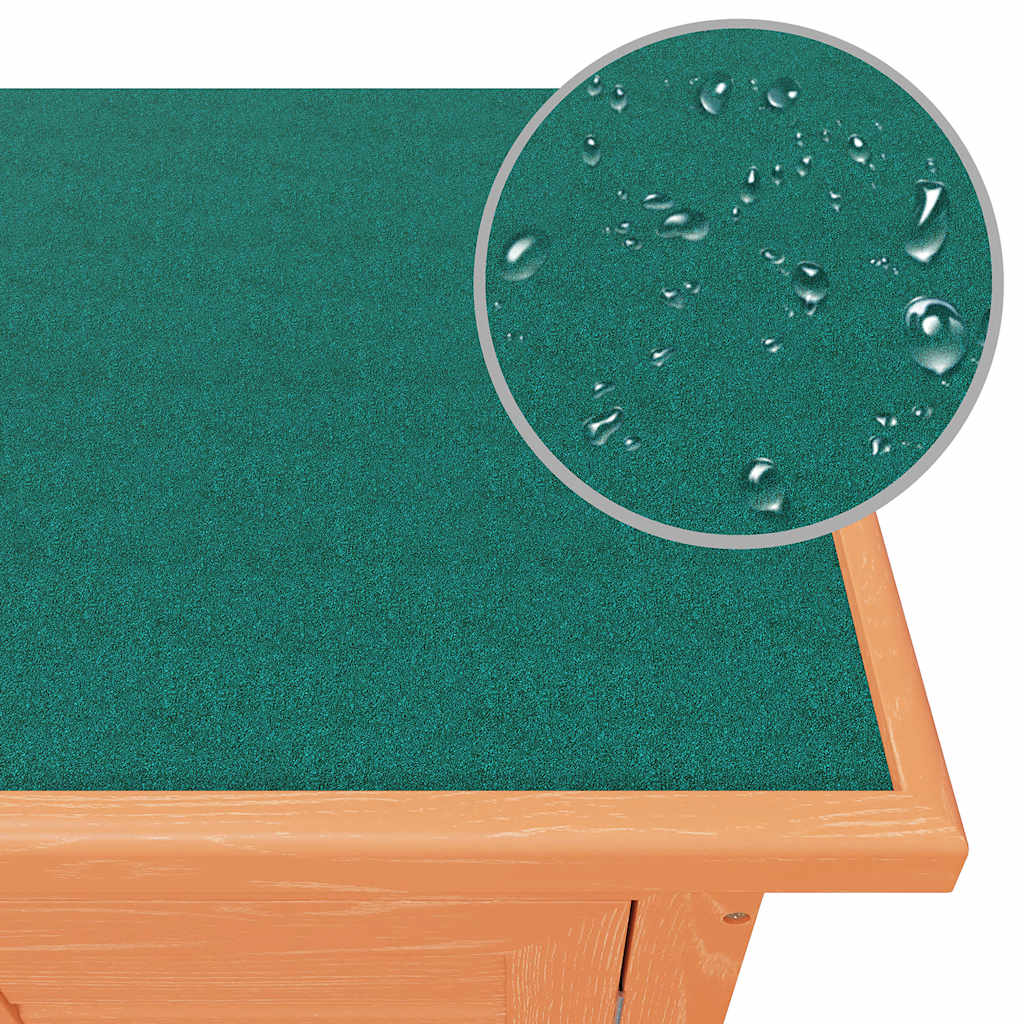 Conigliera all'Aperto Gabbia Piccoli Animali 4 Porte Legno 170159