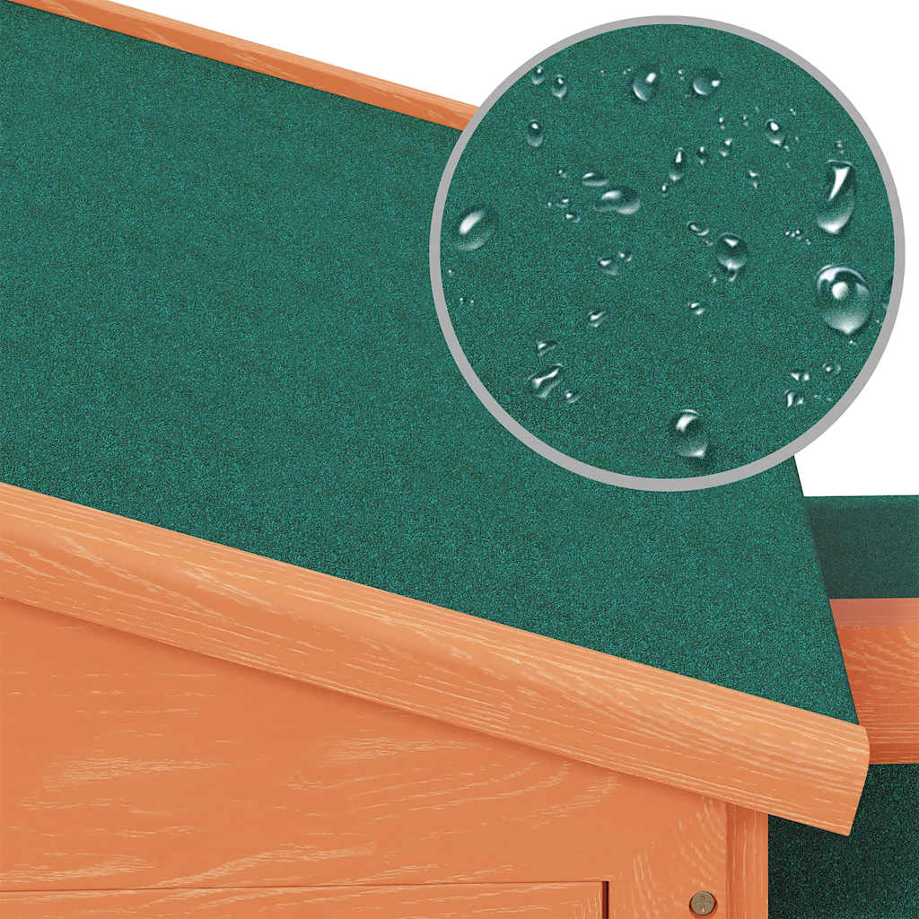 Conigliera all'Aperto Gabbia Animali Piccoli Casetta in Legno   cod mxl 44920