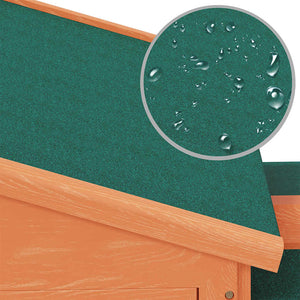 Conigliera all'Aperto Gabbia Animali Piccoli Casetta in Legno   cod mxl 44920