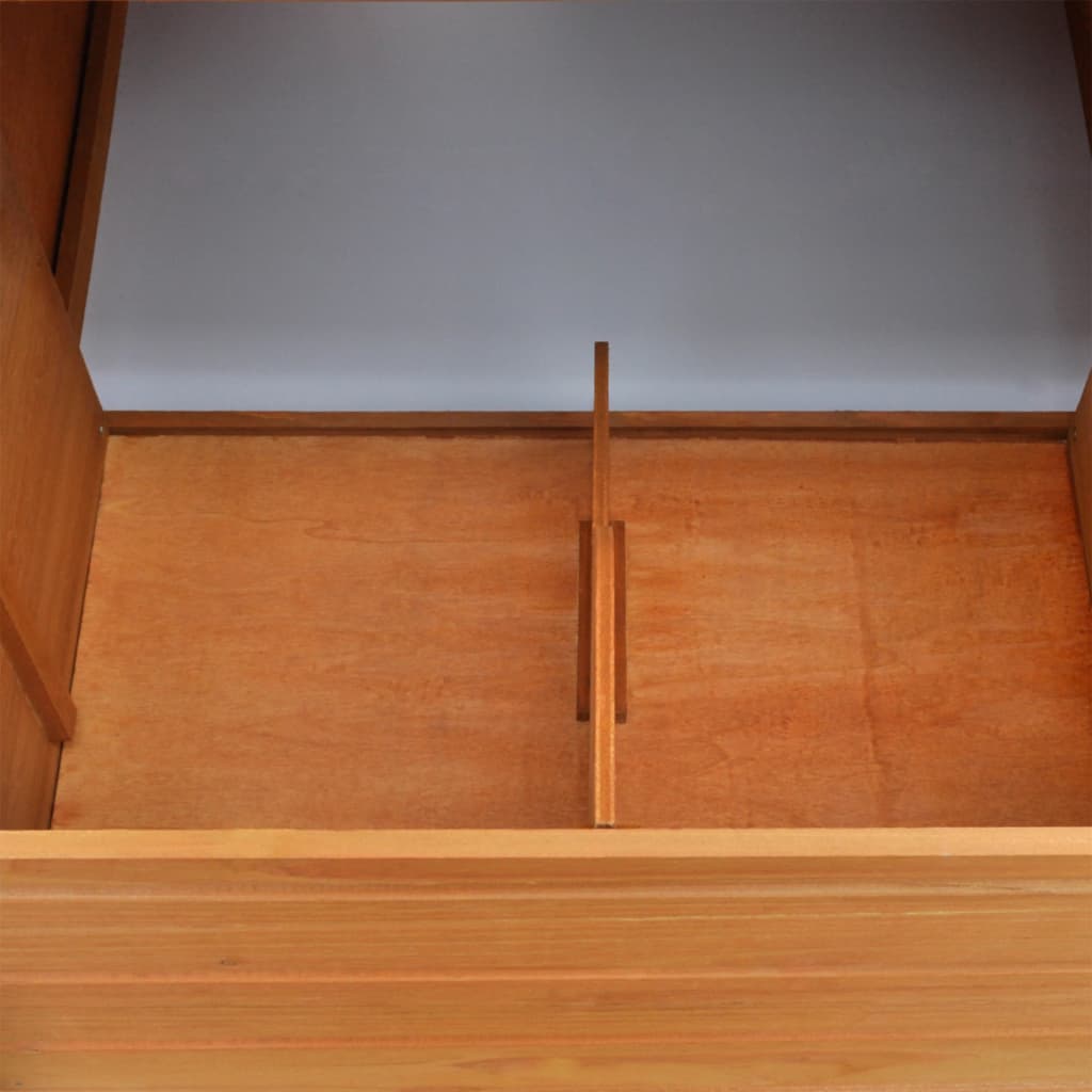 Pollaio da esterno con 1 cassetta nido 192 x 75 x 103 cm legno marrone e verde 02_0001697