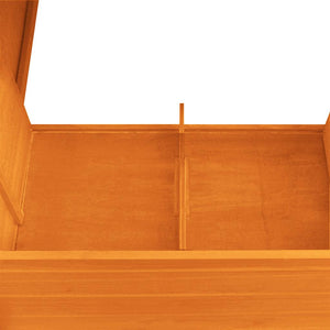 Pollaio all'Aperto con una Casetta di Cova in Legno 170164