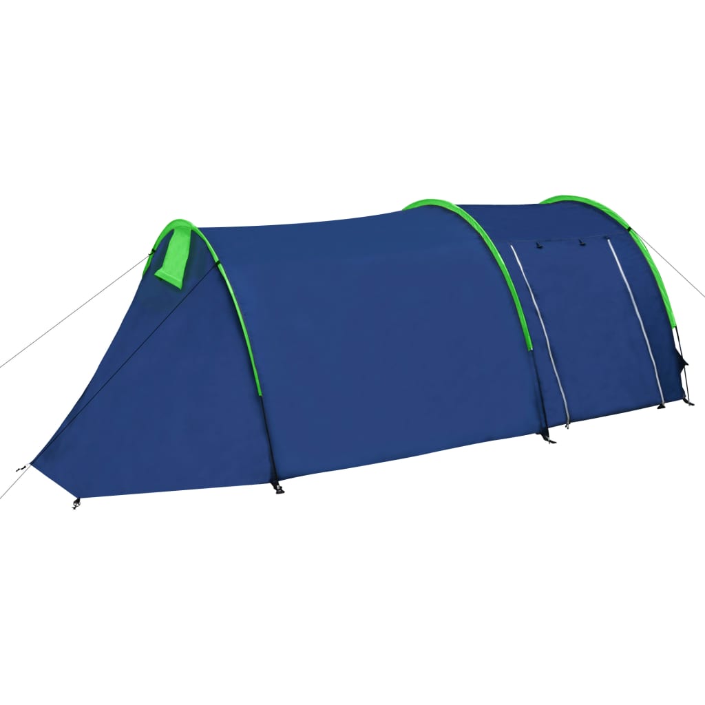 Tenda da Campeggio per 4 Persone Blu Marino/Verde cod mxl 66210