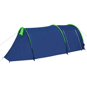 Tenda da Campeggio per 4 Persone Blu Marino/Verde cod mxl 66210