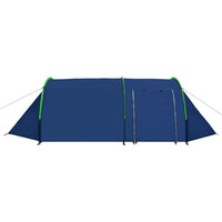 Tenda da Campeggio per 4 Persone Blu Marino/Verde cod mxl 66210