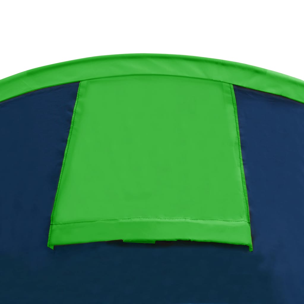 Tenda da Campeggio per 4 Persone Blu Marino/Verde 90516