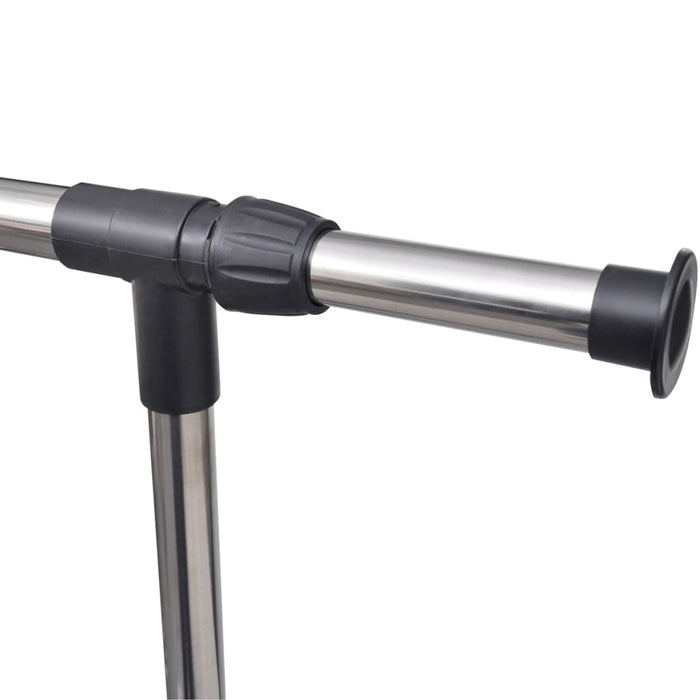 Appendiabiti Regolabile 4 Ruote 1 Asta Appendino 50259