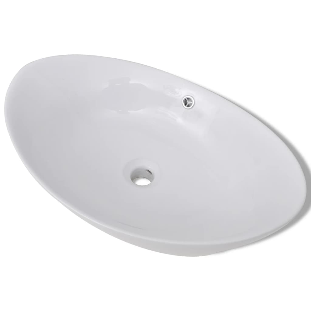 Lavabo bagno ovale con troppo pieno cm 59 ceramica bianca 02_0002483