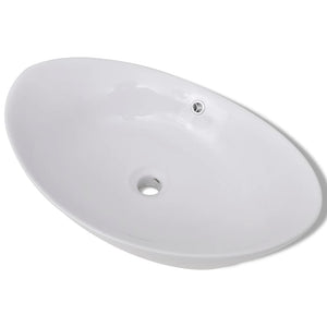 Lavabo bagno ovale con troppo pieno cm 59 ceramica bianca 02_0002483