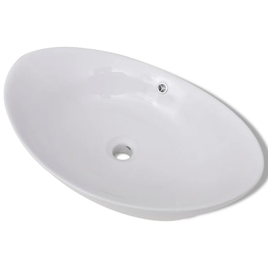 Lavabo bagno ovale con troppo pieno cm 59 ceramica bianca 02_0002483