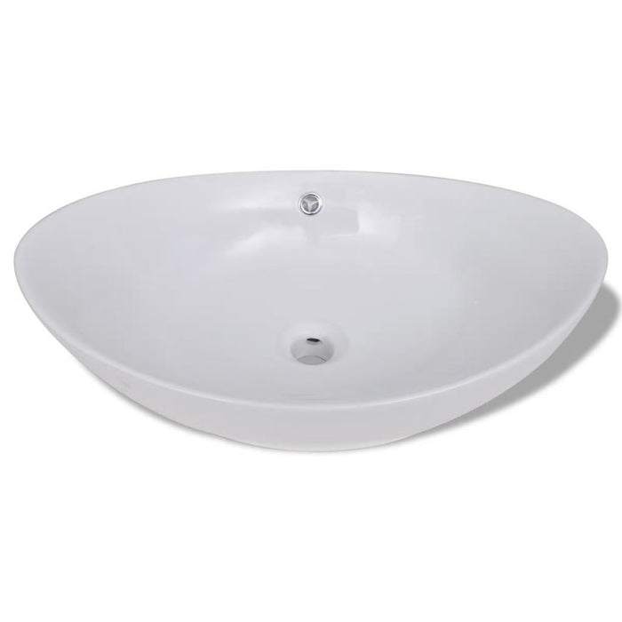 Lavabo bagno ovale con troppo pieno cm 59 ceramica bianca 02_0002483