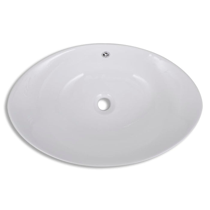 Lavabo bagno ovale con troppo pieno cm 59 ceramica bianca 02_0002483