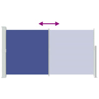 Tendalino Laterale per Patio Terrazzo 160 x 300 cm Blu 41045