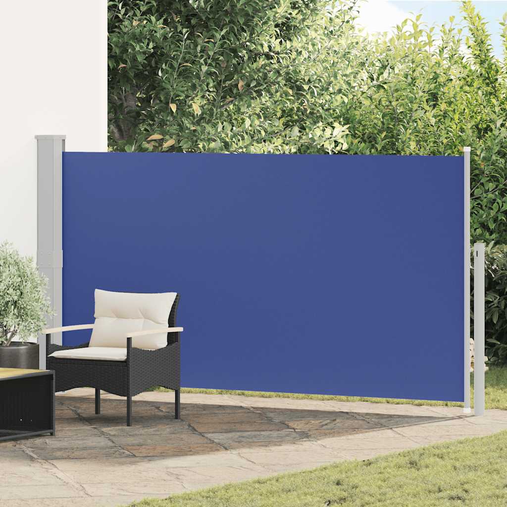 Tendalino Laterale per Patio Terrazzo 160 x 300 cm Blu 41045