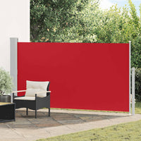 Tendalino Laterale per Patio Terrazzo 160 x 300 cm Rosso 41046