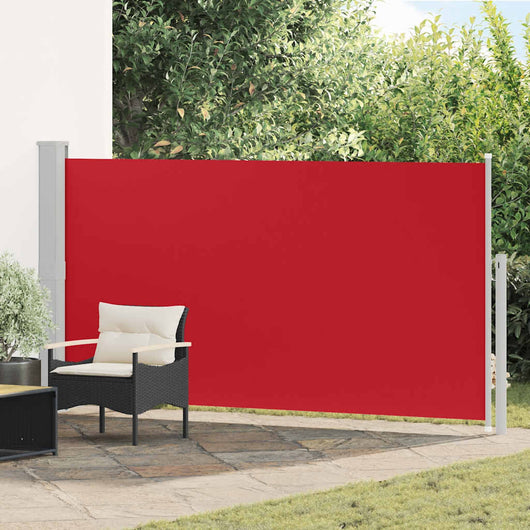 Tendalino Laterale per Patio Terrazzo 160 x 300 cm Rosso 41046