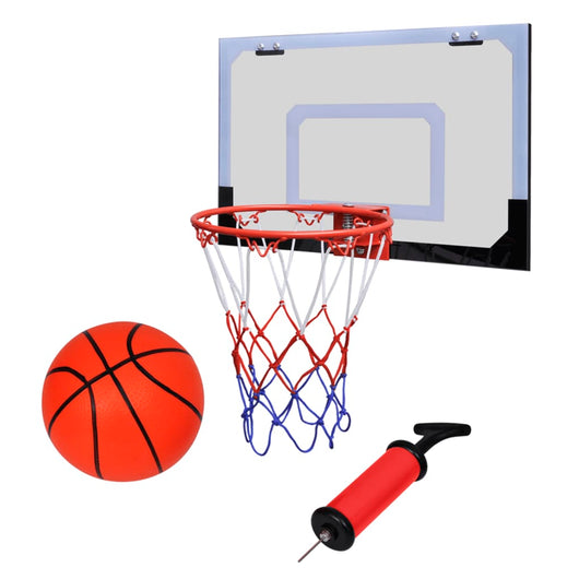 Set Canestro da Minibasket al Coperto con Palla e Pompacod mxl 120869