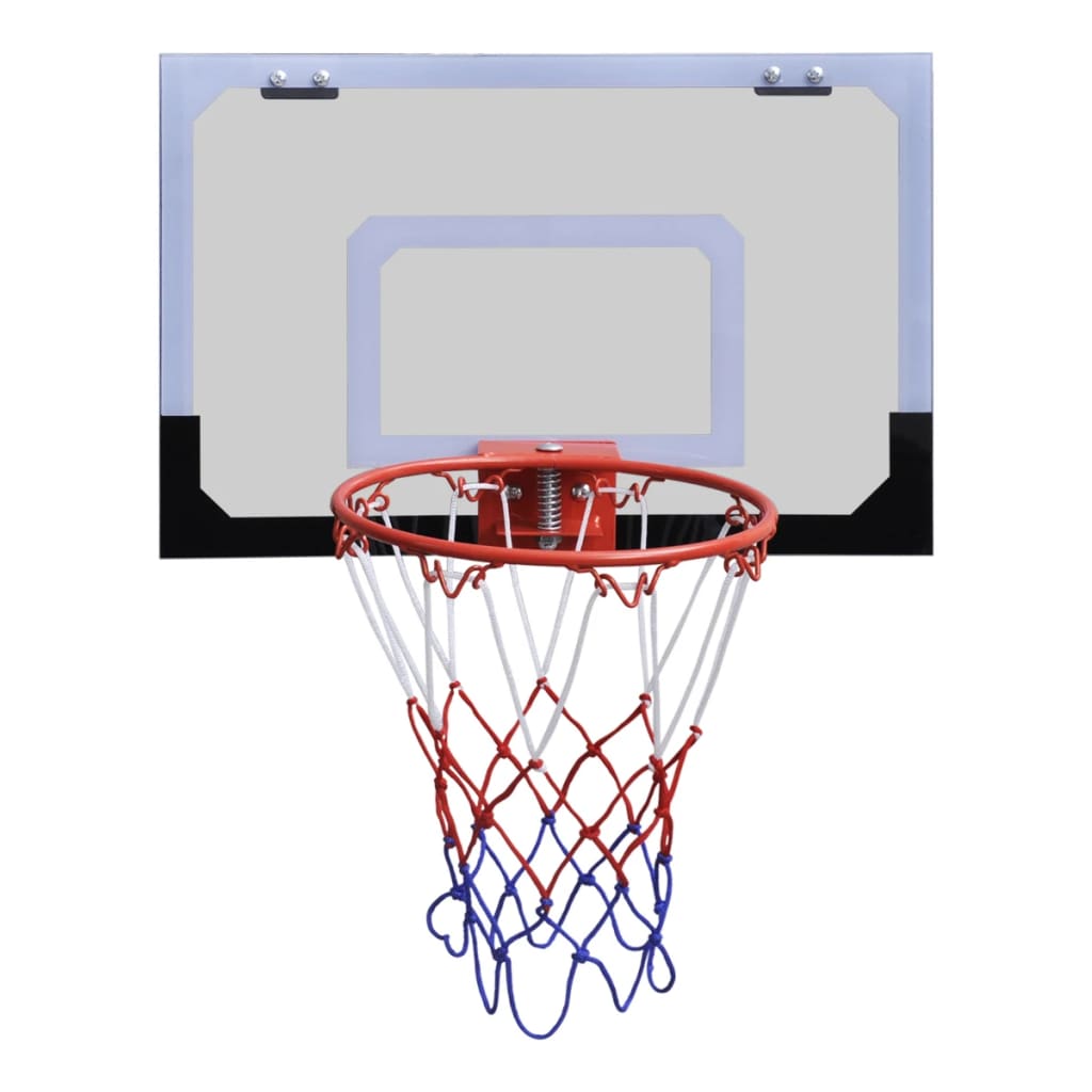 Set Canestro da Minibasket al Coperto con Palla e Pompa 90499