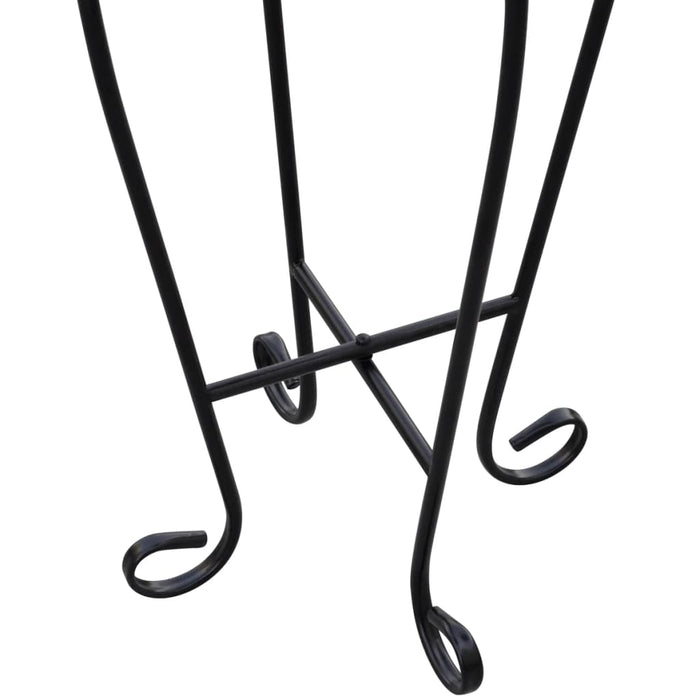 Tavolino Piante Modello Mosaico Bianco e Nero cod mxl 77158