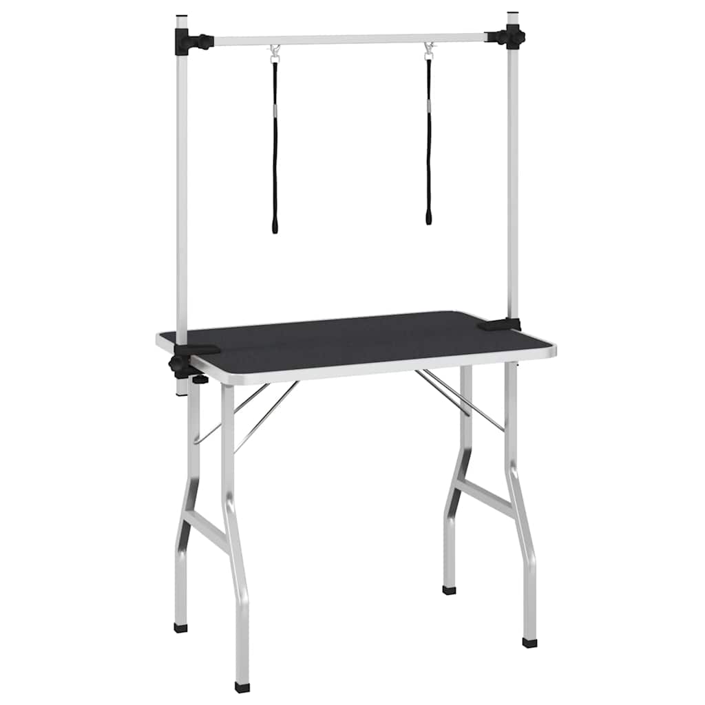 Tavolo Toelettatura Cani Gatti Animali Regolabile 2 Guinzagli 170170