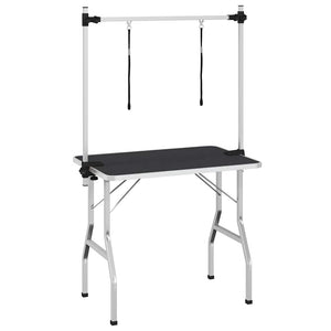 Tavolo Toelettatura Cani Gatti Animali Regolabile 2 Guinzagli 170170