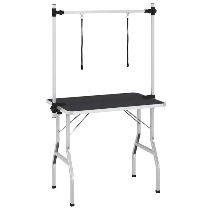 Tavolo Toelettatura Cani Gatti Animali Regolabile 2 Guinzagli 170170