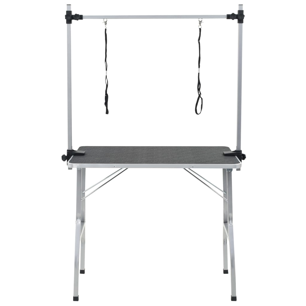 Tavolo Toelettatura Cani Gatti Animali Regolabile 2 Guinzagli