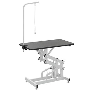 Tavolo di Toelettatura Idraulico per Cani Gatti Regolabile 170172