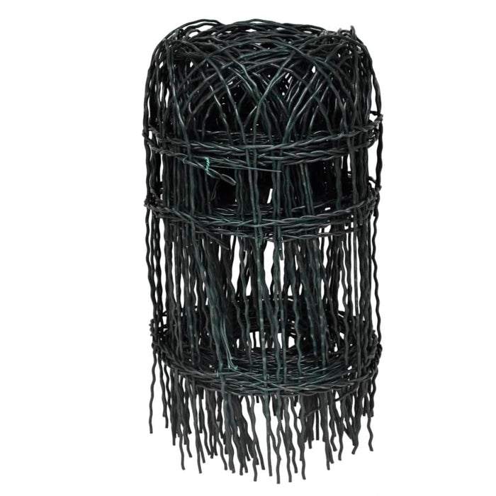 Recinzione per Giardino in Ferro Verniciato a Polvere 10x0,4 m 141071