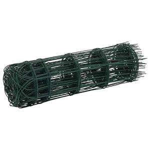 Recinzione per Giardino in Ferro Verniciato a Polvere 10x0,65 m