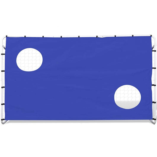 Porta da Calcio e Telone con Buchi per Allenamento 240x92x150 cm cod mxl 77702