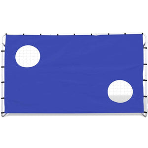 Porta da Calcio e Telone con Buchi per Allenamento 240x92x150cm 90573