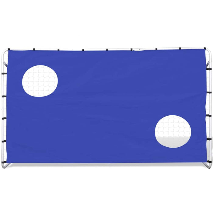Porta da Calcio e Telone con Buchi per Allenamento 240x92x150cm 90573
