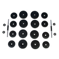 Set Palestra Casa Panca Pesi Pieghevole Bilanciere Manubri cod mxl 52612