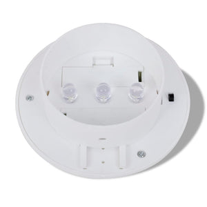 Esterno Lampada solare Set 6 pezzi Recinzione luce bianca 41181