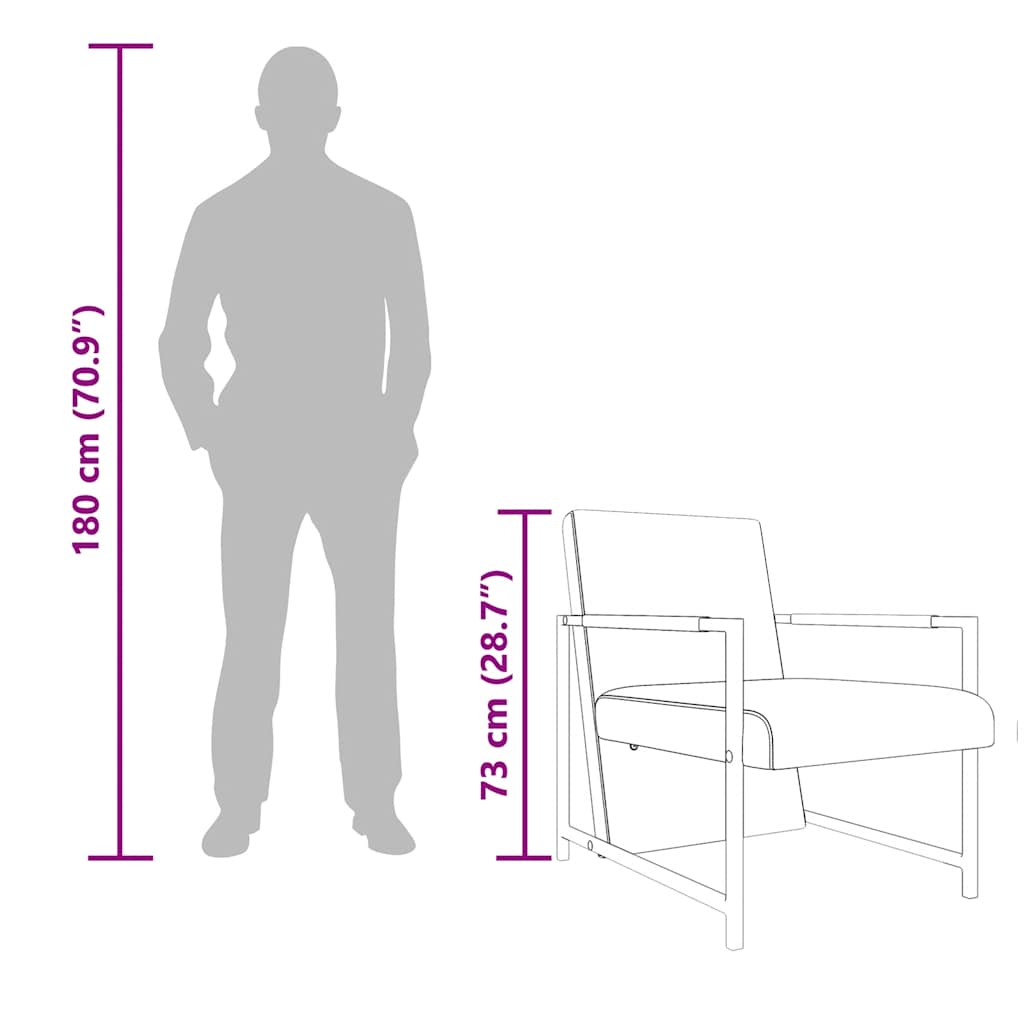 Poltrone 2 pz con Telaio Cromato Nere in Similpelle 270179