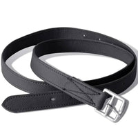 Set Sella Equitazione 17,5" in pelle naturale Nera 12 cm 5-in-1 90644