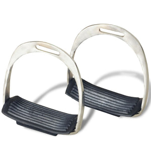 Set Sella Equitazione 17,5" in pelle naturale Nera 12 cm 5-in-1 90644