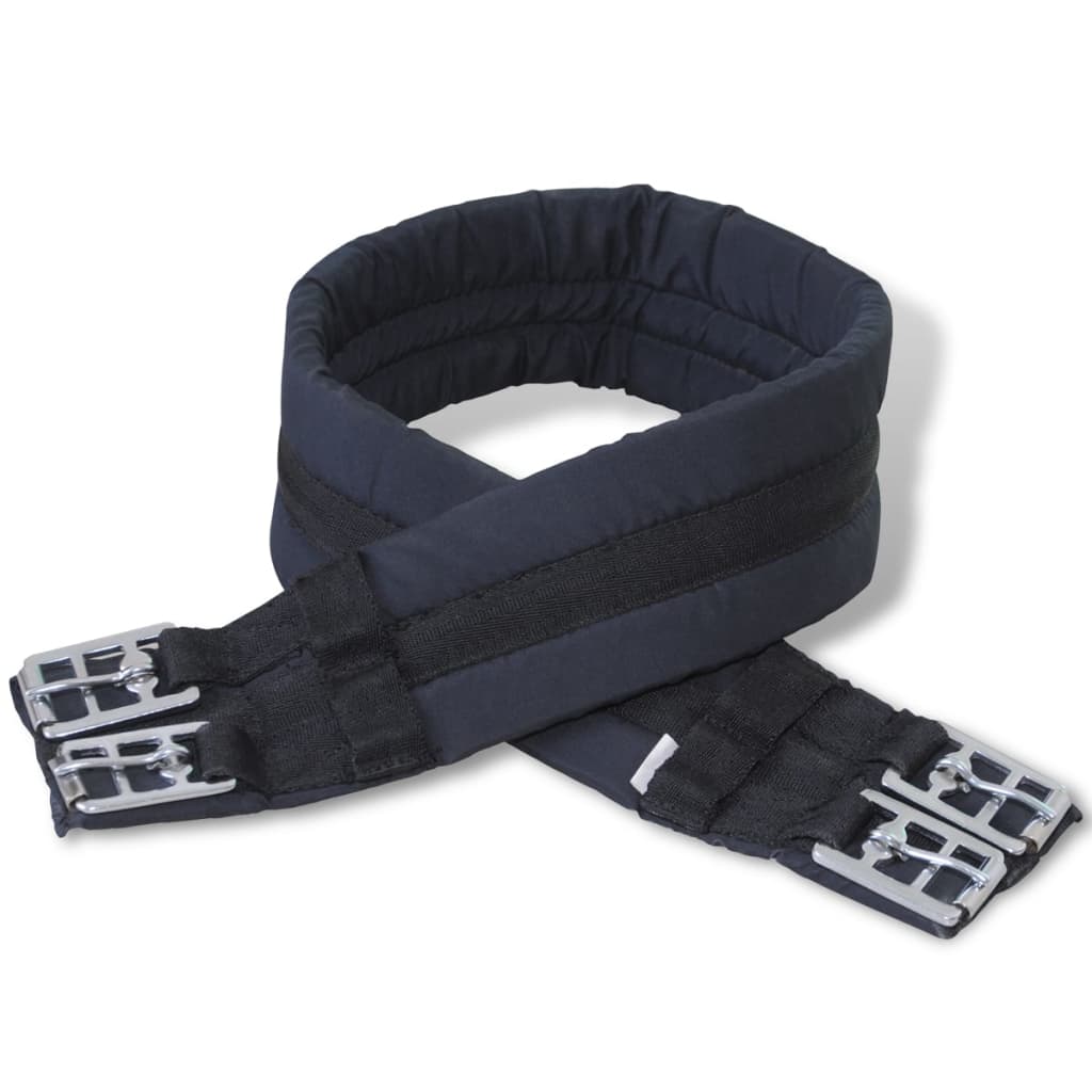 Set Sella Equitazione 17,5" in pelle naturale Nera 18 cm 5-in-1 90645